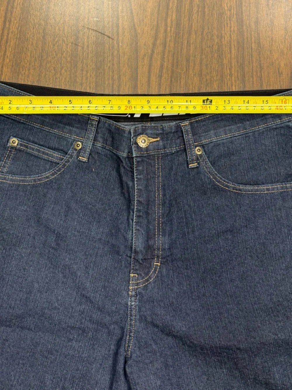 Dickies Men's Navy Flex Denim Carpenter Shorts Size 34 - Picture 6 of 12